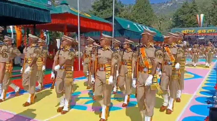 भारत तिब्बत सीमा पुलिस बल की पासिंग आउट परेड में 36 युवा अधिकारी बल मुख्य धारा में शामिल