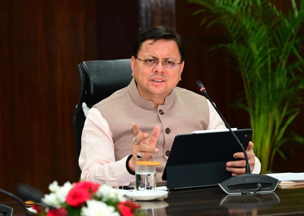 मुख्यमंत्री धामी ने विभिन्न विकास योजनाओं के लिये वित्तीय स्वीकृति प्रदान की