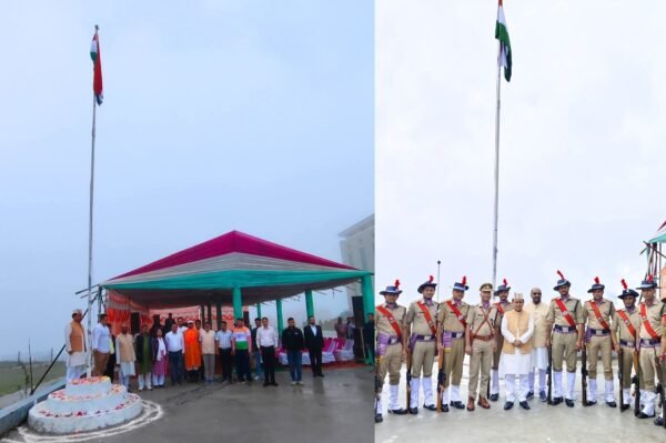 कैबिनेट मंत्री डॉ. धन सिंह रावत ने विधानसभा परिसर भराड़ीसैंण में किया ध्वजारोहण